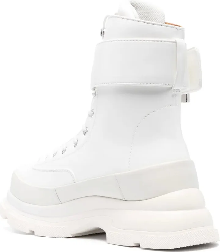 Gao Eva padlock-detail boots - Image 3