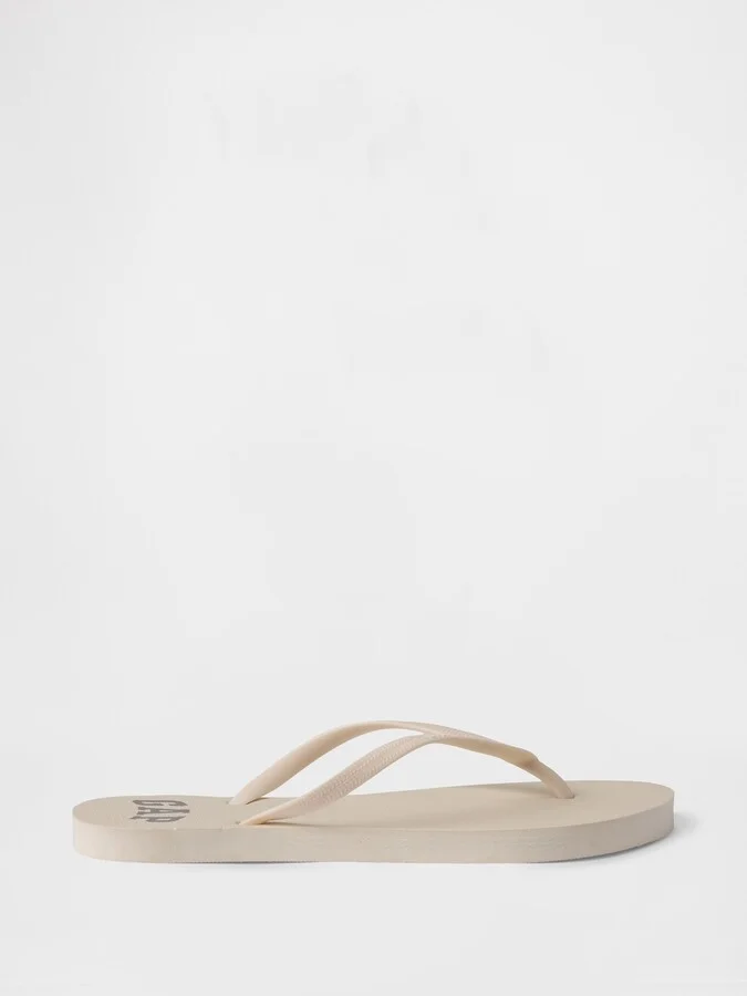 Gap Logo Flip Flops