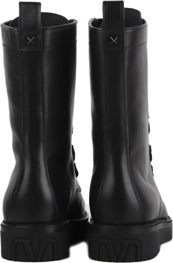 Garavani Combat Leather Boots - Image 3