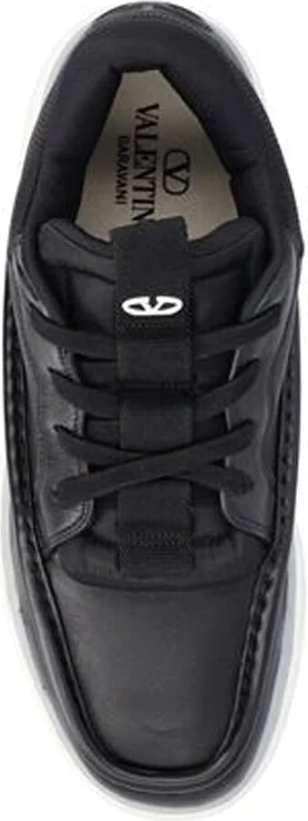 Garavani 'hybrid Rainboot' Leather Sneakers - Image 4
