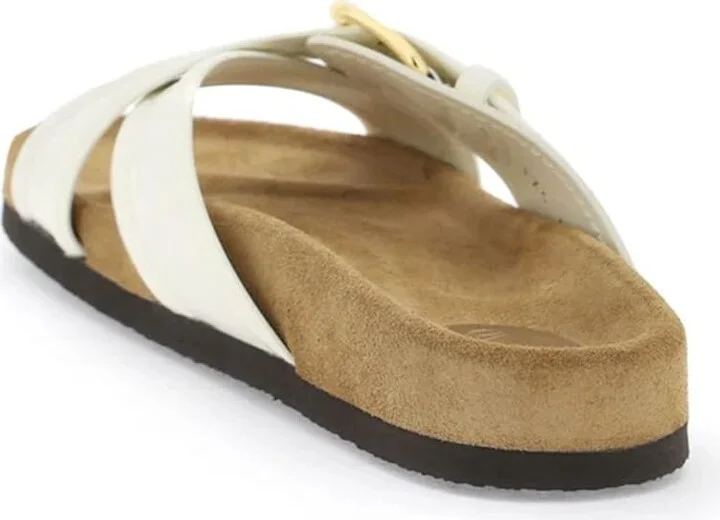 Garavani Leather Flat Sandals - Image 3