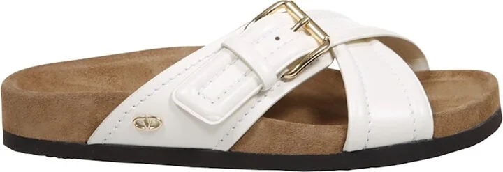 Garavani Leather Flat Sandals