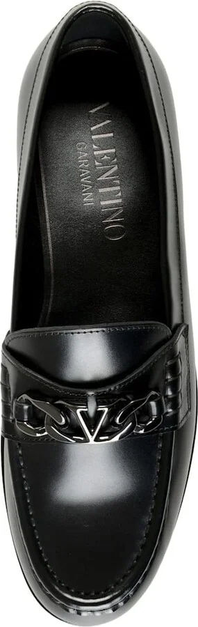 Garavani Leather Loafers - Image 3