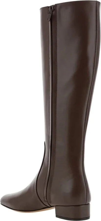 Garavani Leather Logo Boots - Image 3