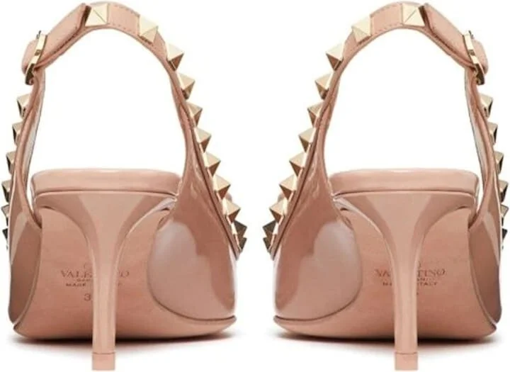 Garavani Leather Slingback Pumps - Image 2
