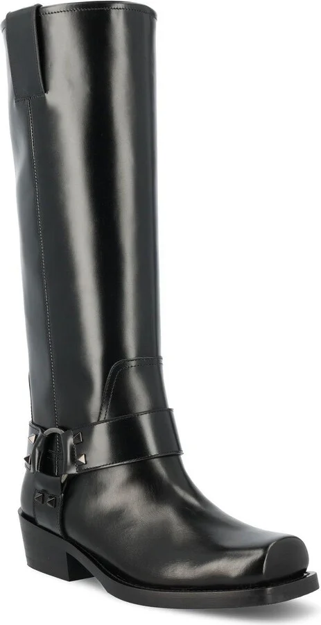 Garavani Rockstud Ankle Strap Boots - Image 2