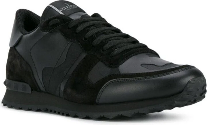 Garavani Rockstud Camouflage Rockrunner Sneakers - Image 2