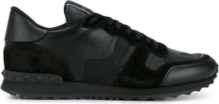 Garavani Rockstud Camouflage Rockrunner Sneakers