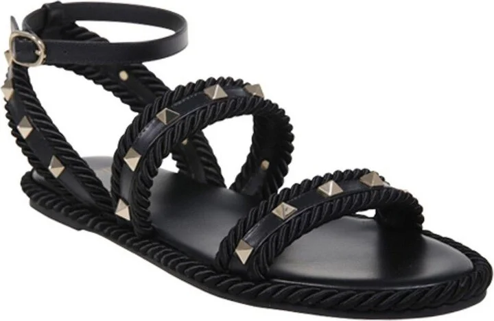 Garavani Rockstud Open Toe Sandals - Image 2