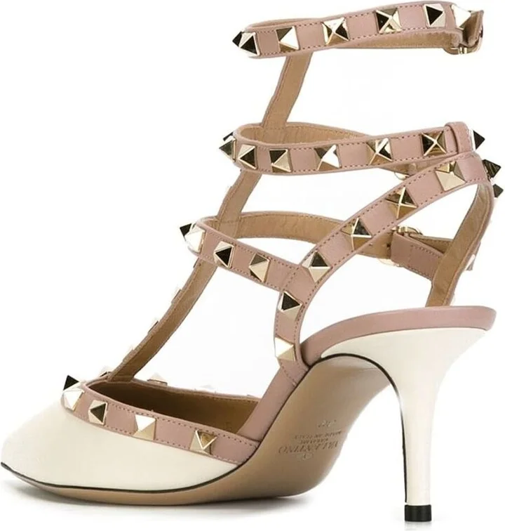 Garavani Rockstud Slingback Pumps - Image 3