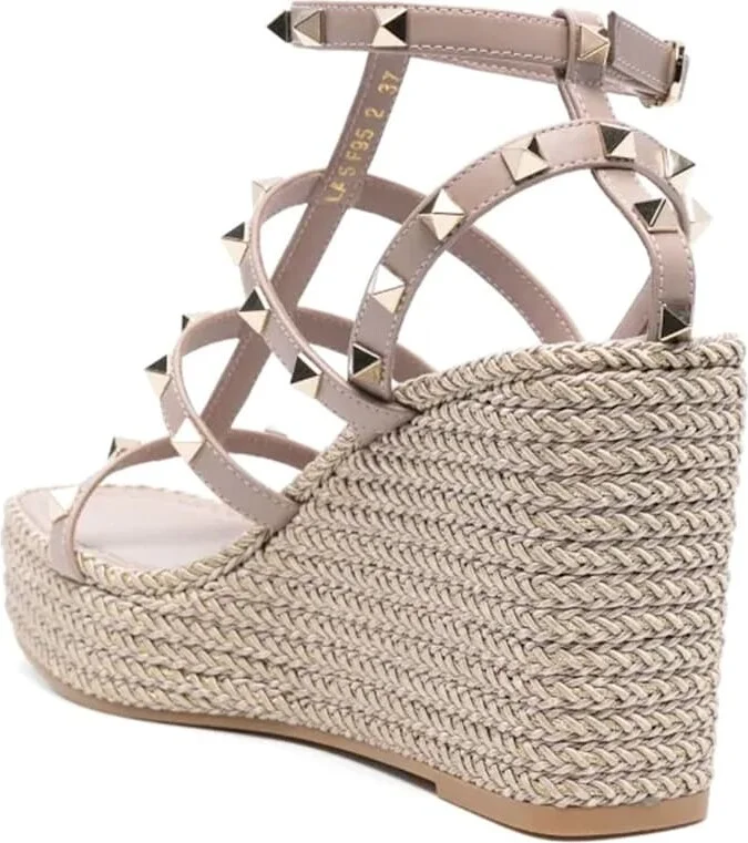 Garavani Rockstud Wedge Sandals - Image 2