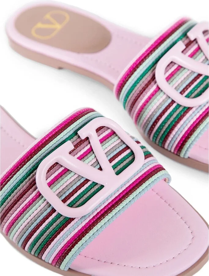 Garavani V Logo Signature Slides - Image 3