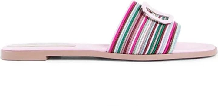 Garavani V Logo Signature Slides