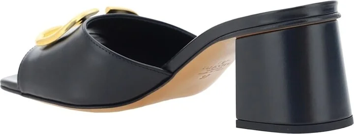 Garavani Vlogo Leather Sandals - Image 3