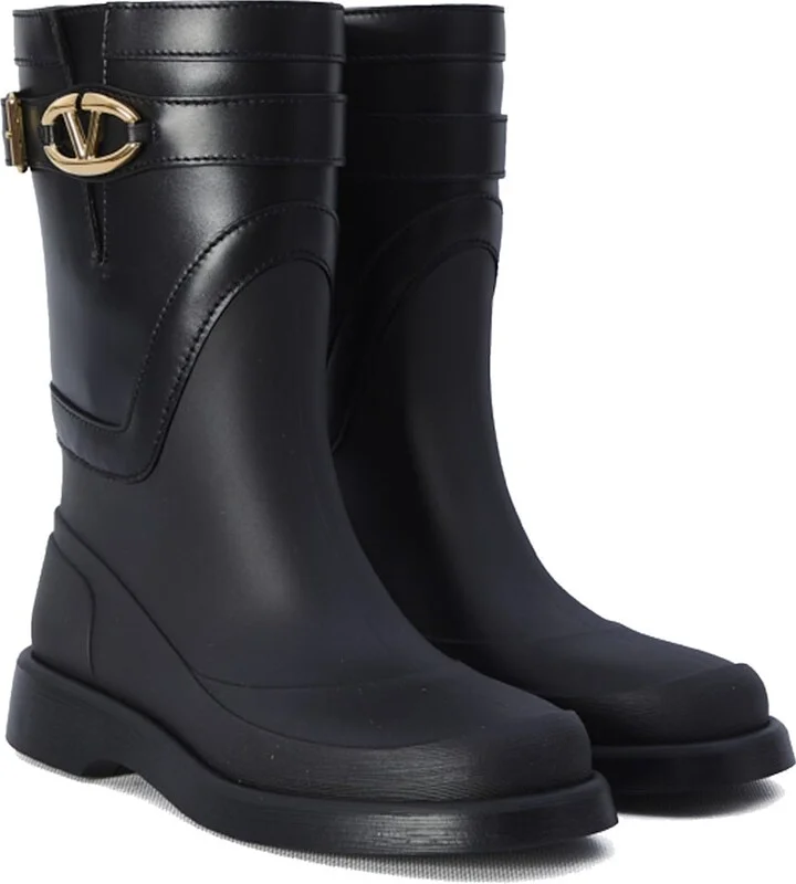 Garavani Vlogo The Bold Edition Rain Boots - Image 2