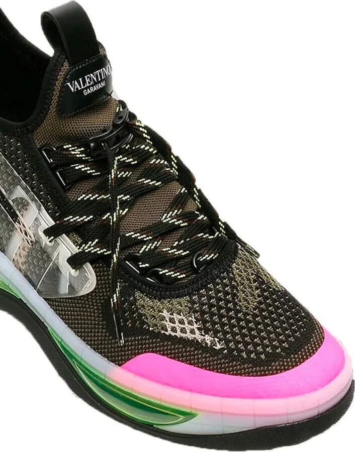 Garavani Vltn Cloud Bubble-sole Sneakers - Image 4