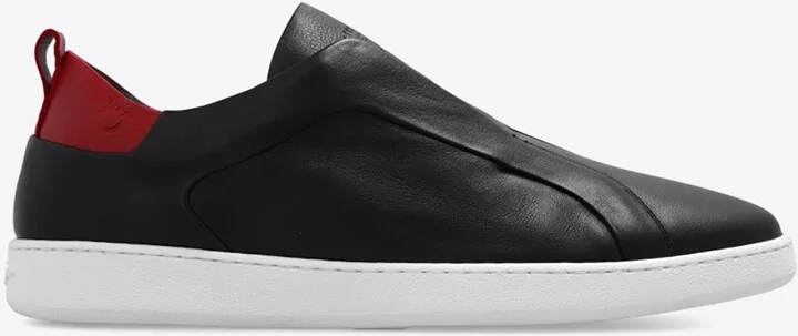 Garda Slip-On Leather Sneakers