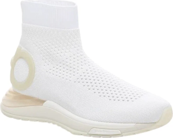 Gardena Women's 726203 White Sock Sneaker