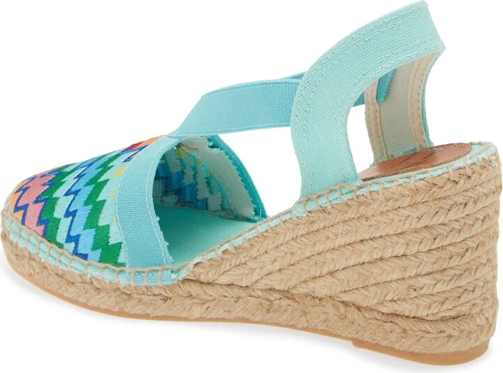 Gardenia Embroidered Espadrille Wedge - Image 2