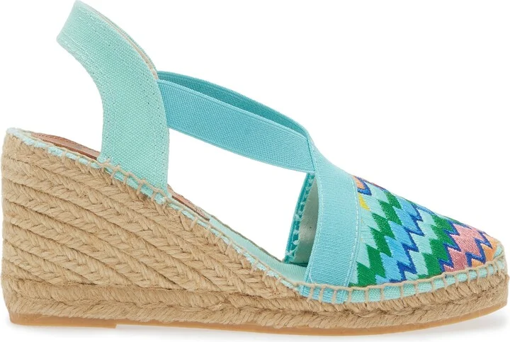 Gardenia Embroidered Espadrille Wedge - Image 3