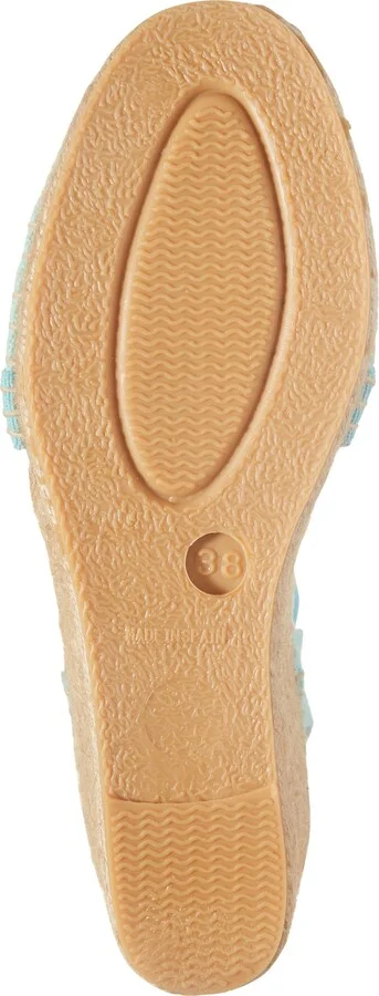 Gardenia Embroidered Espadrille Wedge - Image 6