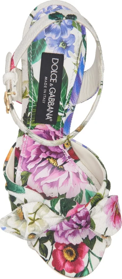 Gardenia Print Platform Sandal - Image 5