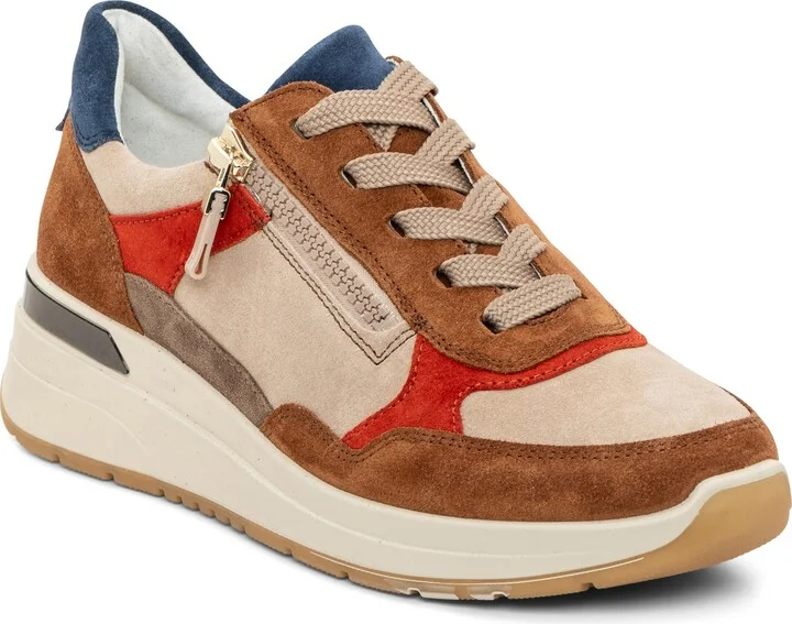 Gardenia Wedge Sneaker