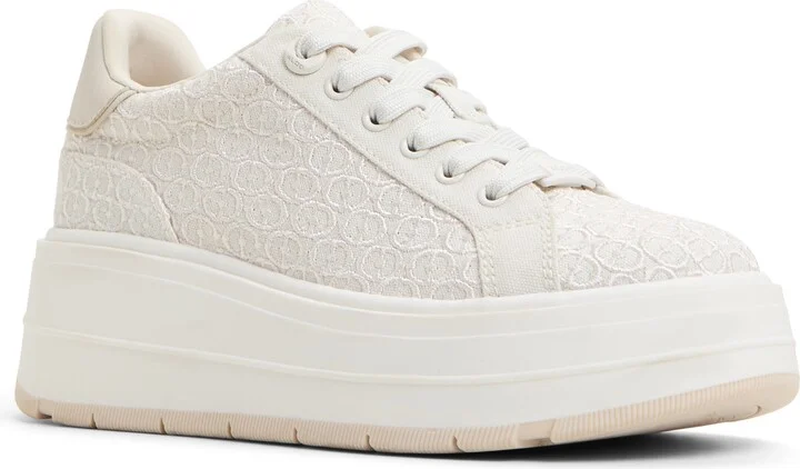 Garelia Embroidered Platform Sneaker