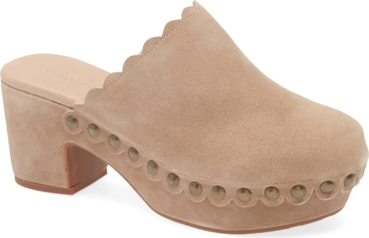 Latte Suede-Shearling