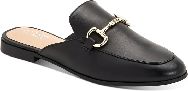 Garlend Womens Embossed Manmade Mules