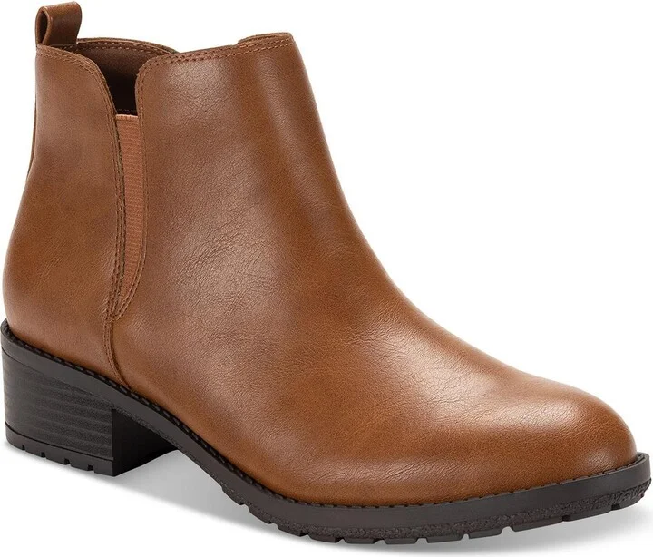 GARNERR Womens Block Heel Manmade Booties