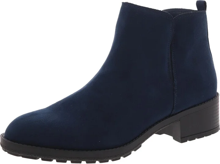 GARNERRF Womens Slip Resistant Manmade Ankle Boots