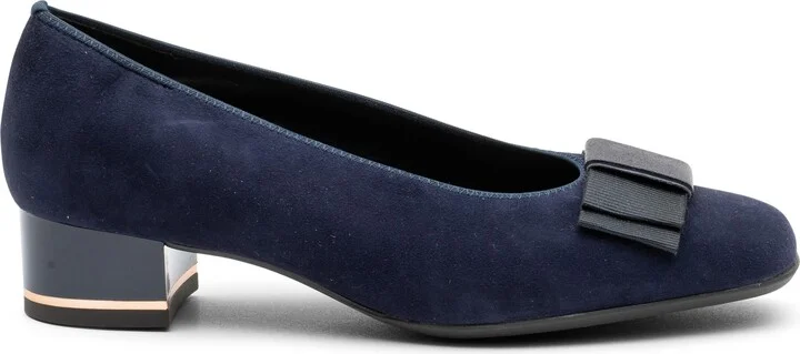 Garnet Suede Pump - Image 9