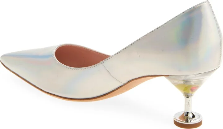 Garnish Olive Pointed Toe Pump - Image 2
