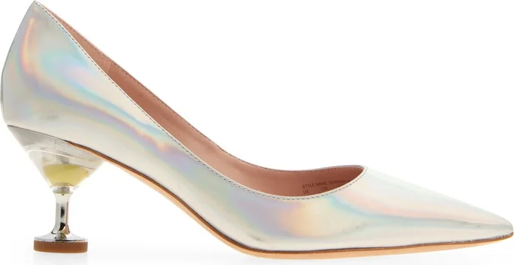 Garnish Olive Pointed Toe Pump - Image 4