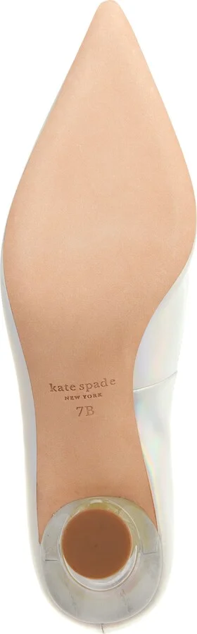 Garnish Olive Pointed Toe Pump - Image 6