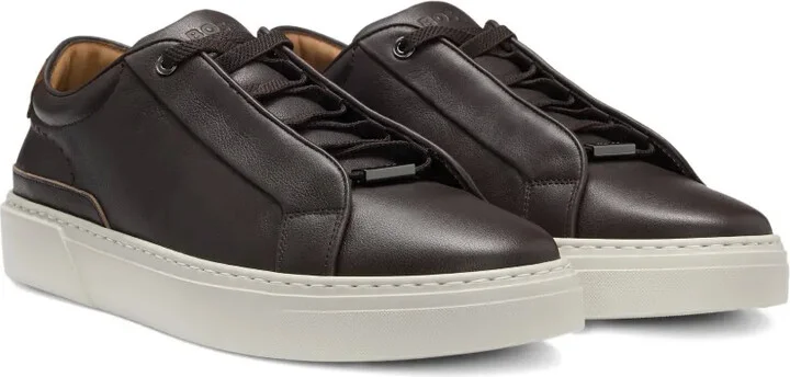 Gary leather lace-up sneakers - Image 2