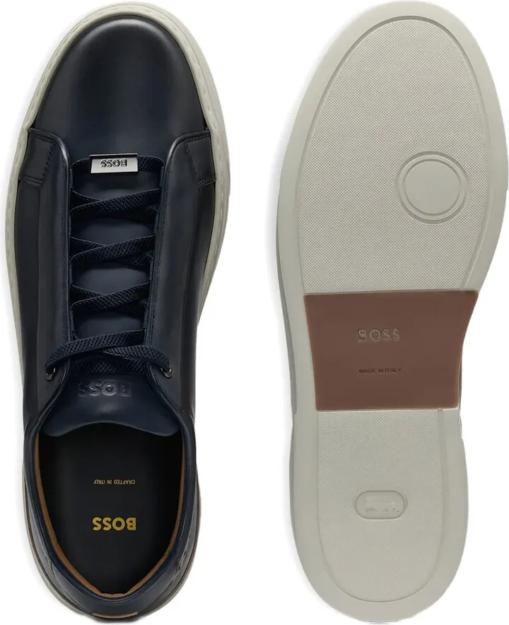 Gary leather lace-up sneakers - Image 2