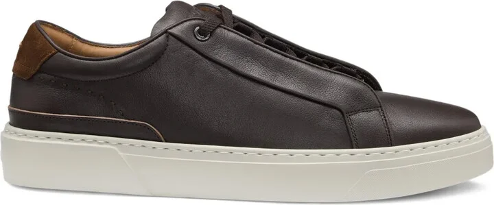 Gary leather lace-up sneakers