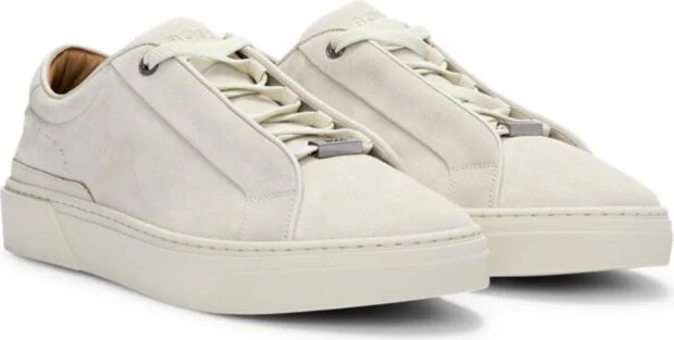 Gary low-top trainers in suede