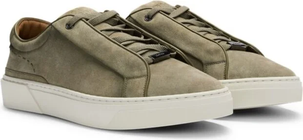 Gary low-top trainers in suede