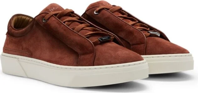 Gary low-top trainers in suede