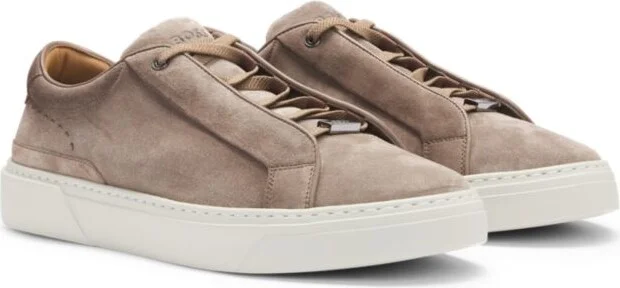 Gary low-top trainers in suede