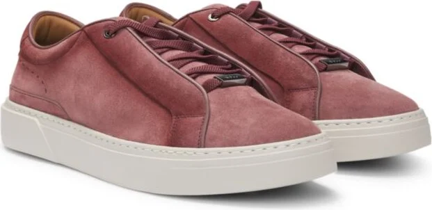 Gary low-top trainers in suede