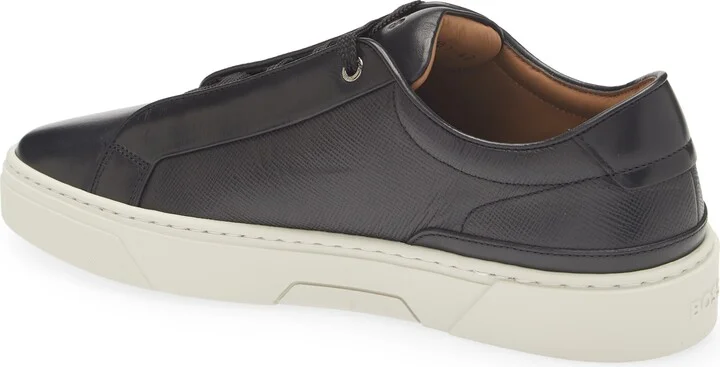 Gary Textured Leather Low Top Sneaker - Image 8