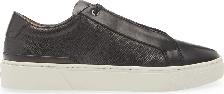 Gary Textured Leather Low Top Sneaker - Image 9
