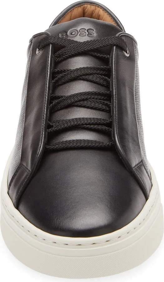 Gary Textured Leather Low Top Sneaker - Image 10