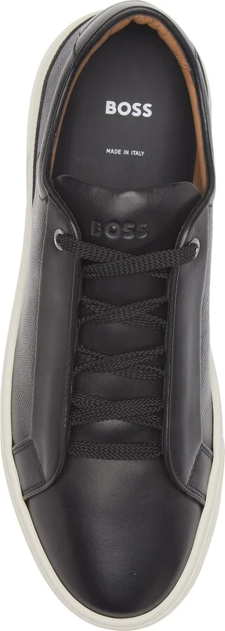 Gary Textured Leather Low Top Sneaker - Image 11