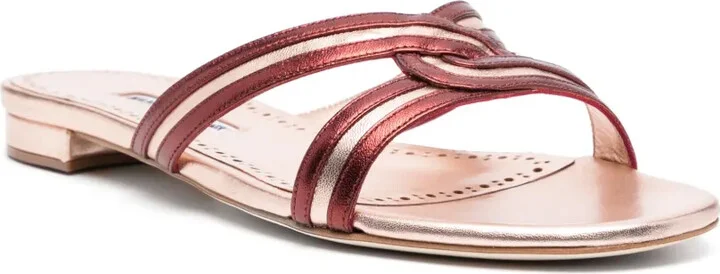 Gasachan leather slides - Image 2
