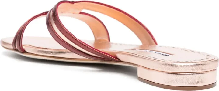 Gasachan leather slides - Image 3